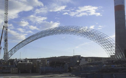 高安大型网架结构